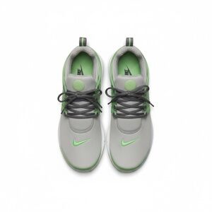 Nike Light Gray and Lime Green Athletic Shoes